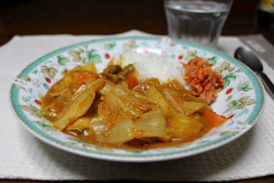 キムチカレー