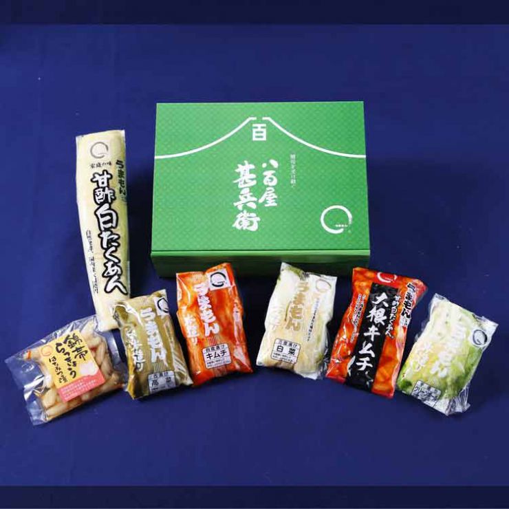 乳酸菌 発酵漬物　三度漬け夏漬物詰合せ 7品 うまもん 八百屋甚兵衛 送料無料