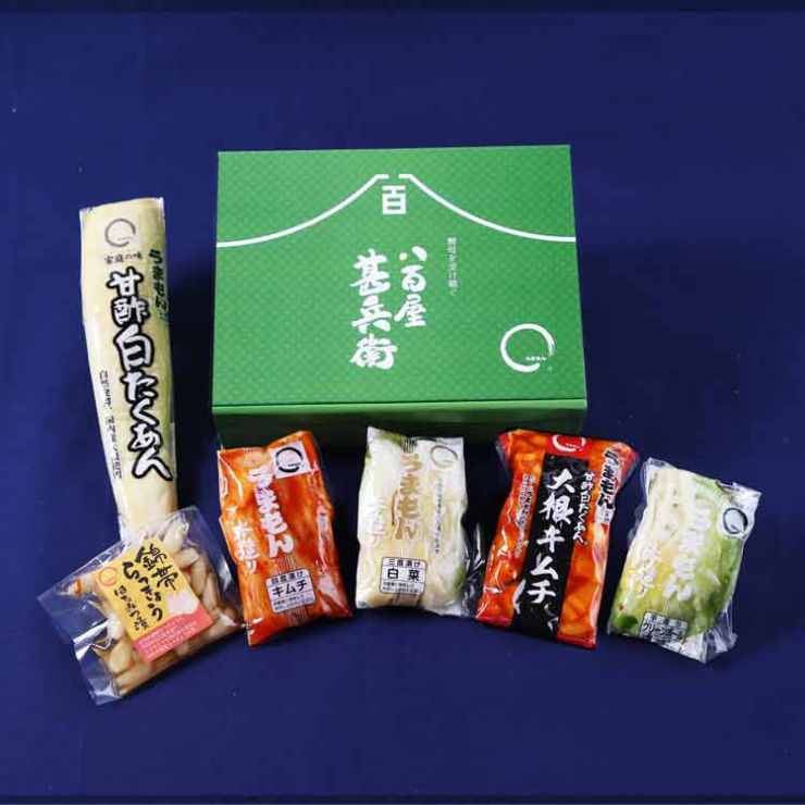 乳酸菌 発酵漬物　三度漬け夏漬物詰合せ ６品　うまもん 八百屋甚兵衛 送料無料